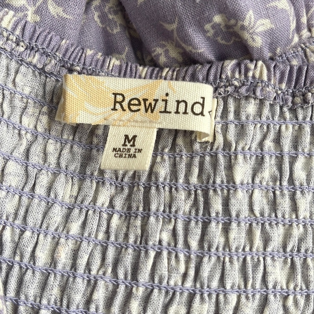 Rewind Floral Open Front Jumpsuit l SIZE M - Picture 8 of 10